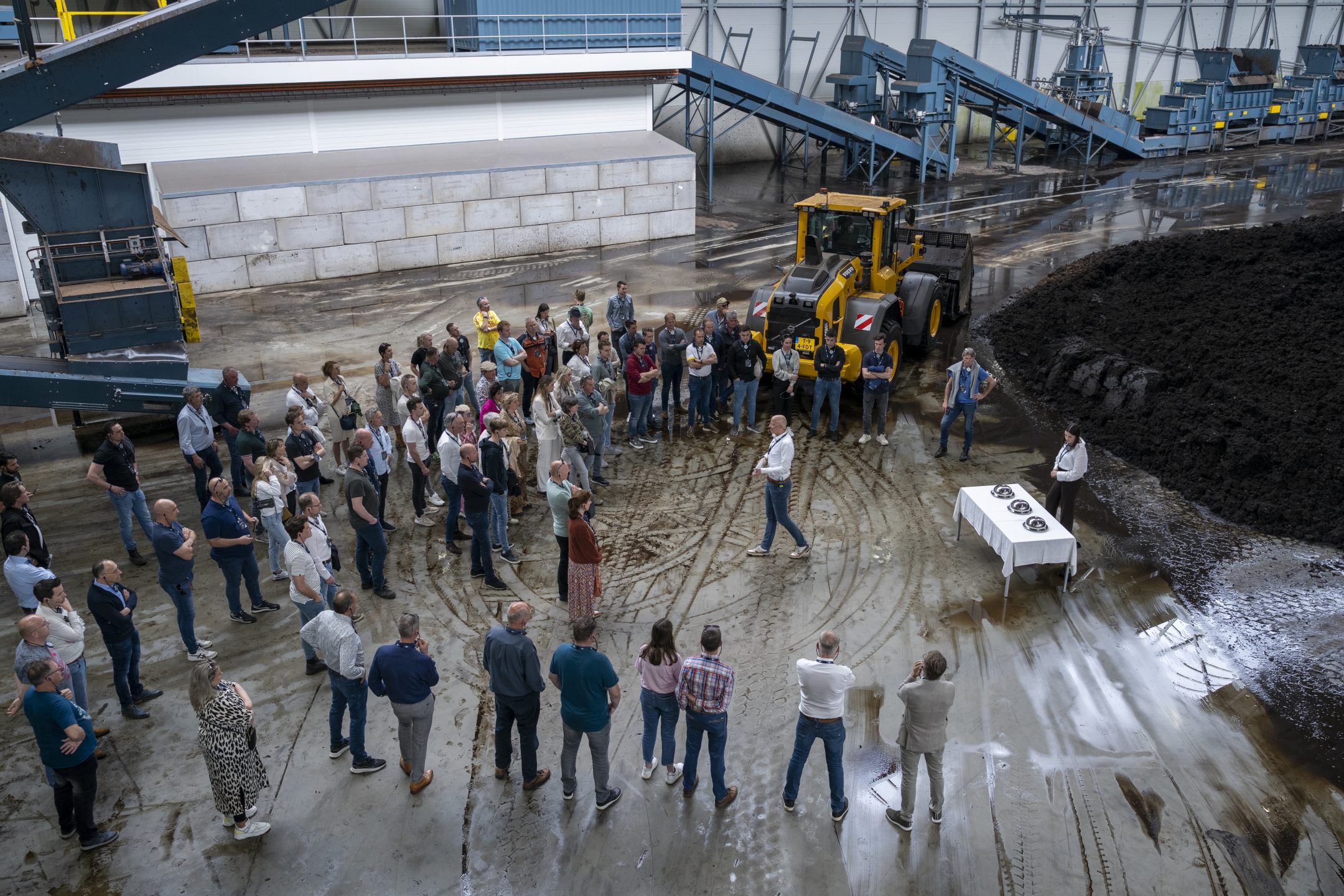 Kekkilä-BVB casing soil factory tour